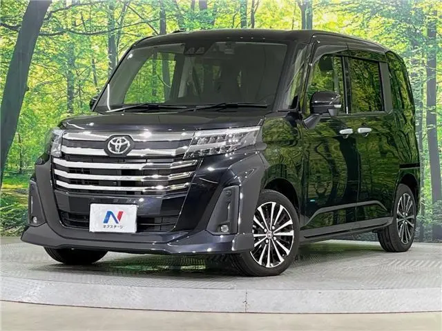 2025 Toyota Roomy Custom G-T Black Van for sale, Japanese used car export | GULJI TRADERS