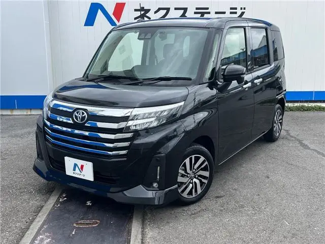 2025 Toyota Roomy Custom G - photo 1 2025 Toyota Roomy Custom G Black Van for sale, Japanese used car export - photo 1 of 30 | GULJI TRADERS