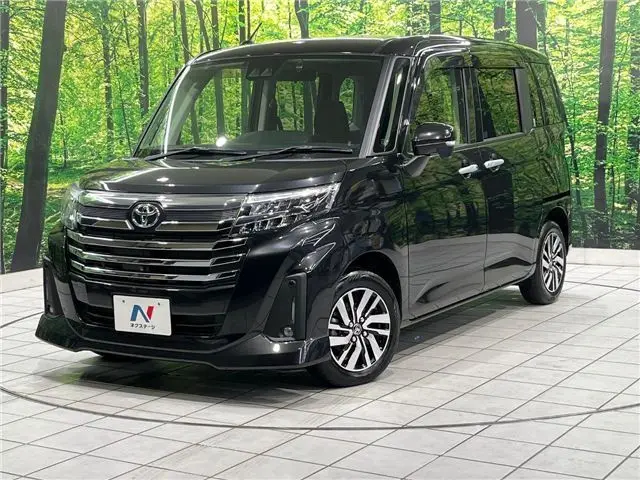 2025 Toyota Roomy Custom G - photo 1 2025 Toyota Roomy Custom G Black Van for sale, Japanese used car export - photo 1 of 30 | GULJI TRADERS