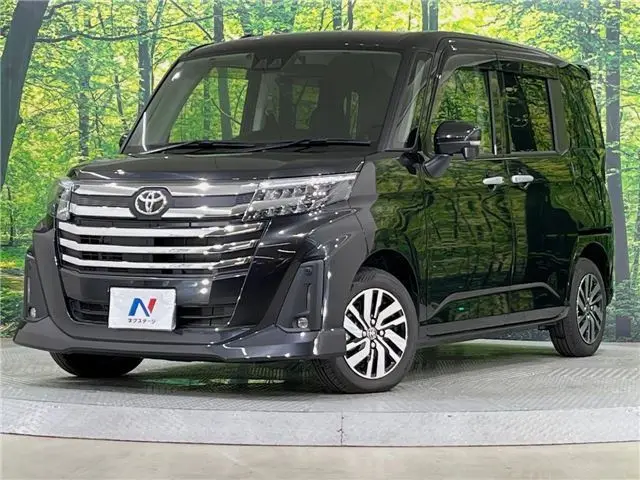 2025 Toyota Roomy Custom G Black Van for sale, Japanese used car export - photo 1 of 30 | GULJI TRADERS
