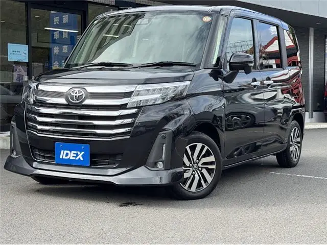 2025 Toyota Roomy Custom G Black Van for sale, Japanese used car export - photo 1 of 28 | GULJI TRADERS