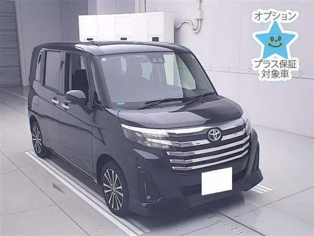 2025 Toyota Roomy Custom G-T Smart Assist Black Van for sale, Japanese used car export - photo 1 of 12 | GULJI TRADERS
