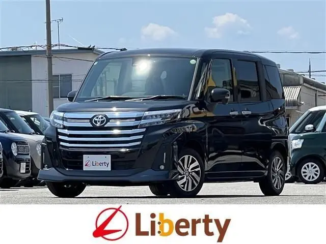 2025 Toyota Roomy Custom G - photo 1 2025 Toyota Roomy Custom G Black Van for sale, Japanese used car export - photo 1 of 9 | GULJI TRADERS