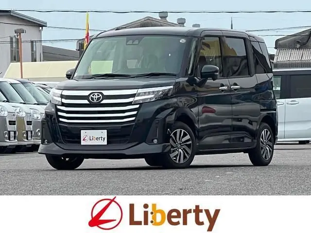 2025 Toyota Roomy Custom G - photo 1 2025 Toyota Roomy Custom G Black Van for sale, Japanese used car export - photo 1 of 9 | GULJI TRADERS