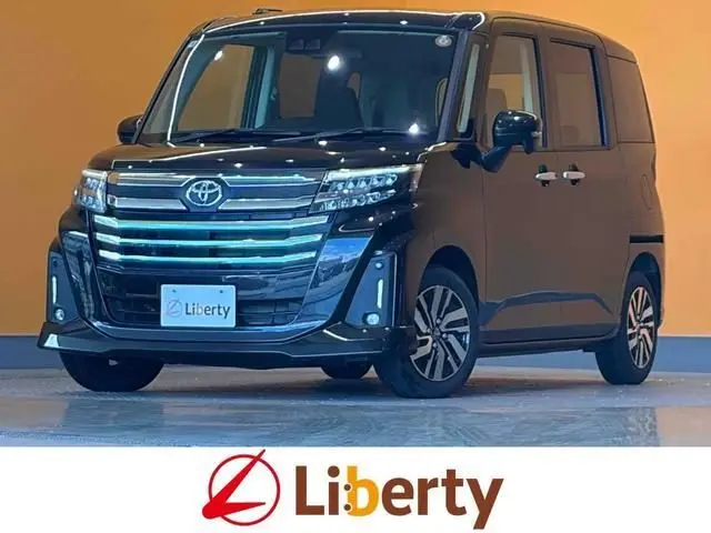 2025 Toyota Roomy Custom G Black Van for sale, Japanese used car export | GULJI TRADERS