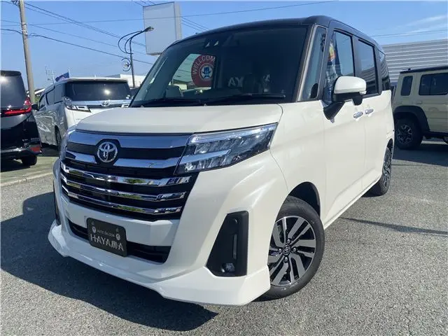 2026 Toyota Roomy Custom G Manufacturer Options (Special Color, Comfort Package) Pearl Van for sale, Japanese used car export | GULJI TRADERS