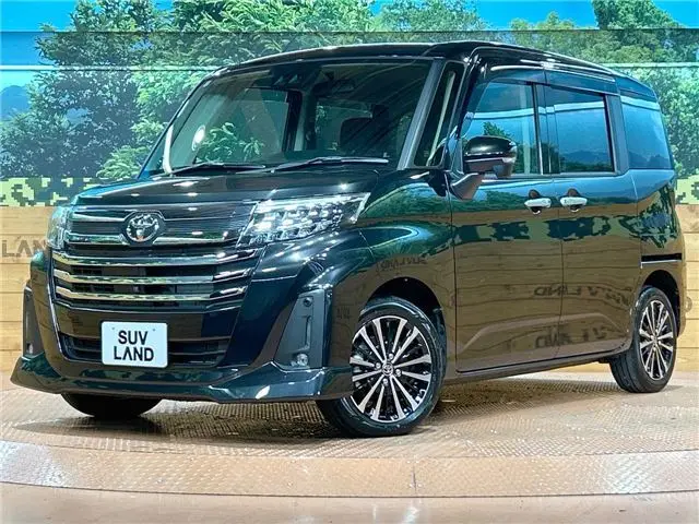 2026 Toyota Roomy Custom G-T Black Van for sale, Japanese used car export | GULJI TRADERS
