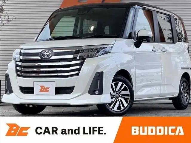 2026 Toyota Roomy Custom G ★Late Model★Two-tone★Panoramic View★9-inch Display Pearl Van for sale, Japanese used car export | GULJI TRADERS