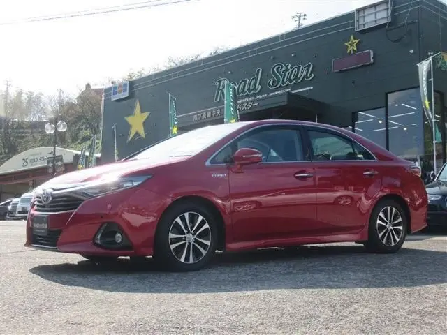 2014 Toyota Sai 2.4S C Package Red Sedan for sale, Japanese used car export - photo 1 of 9 | GULJI TRADERS