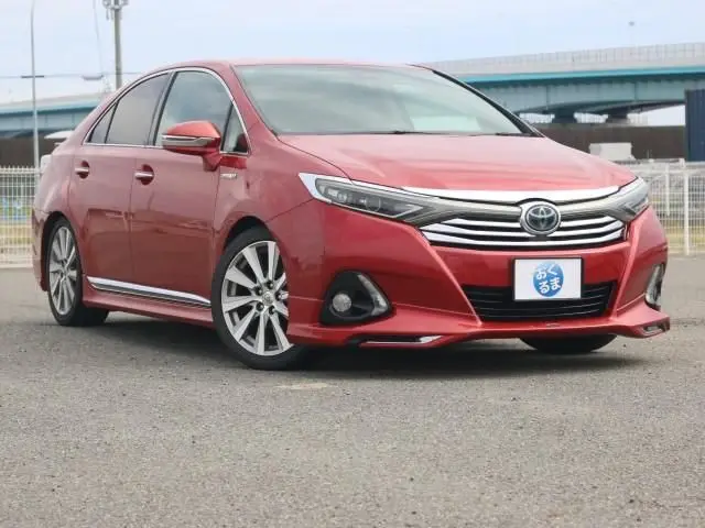 2014 Toyota Sai G A Package Modellista Aero - photo 1 2014 Toyota Sai G A Package Modellista Aero Red Sedan for sale, Japanese used car export - photo 1 of 9 | GULJI TRADERS