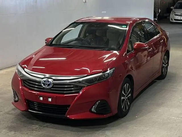 2015 Toyota Sai S - photo 1 2015 Toyota Sai S Red Sedan for sale, Japanese used car export - photo 1 of 3 | GULJI TRADERS
