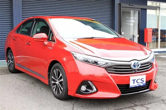 2016 Toyota Sai HV G Viola Limited Edition Red Sedan for sale, Japanese used car export | GULJI TRADERS