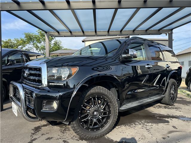 2008 Toyota Sequoia Black SUV for sale, Japanese used car export - photo 1 of 51 | GULJI TRADERS