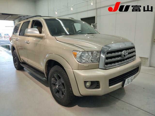 2012 Toyota Sequoia 4WD - photo 1 2012 Toyota Sequoia 4WD Brown SUV for sale, Japanese used car export | GULJI TRADERS