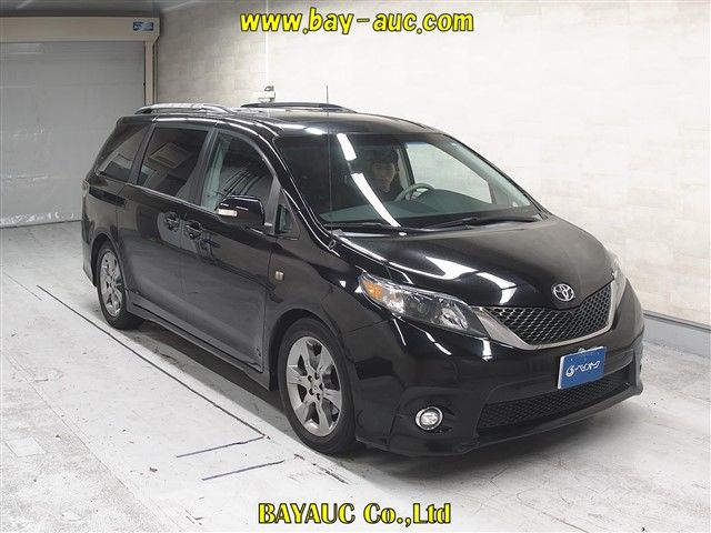 2011 Toyota Sienna Black Van for sale, Japanese used car export | GULJI TRADERS