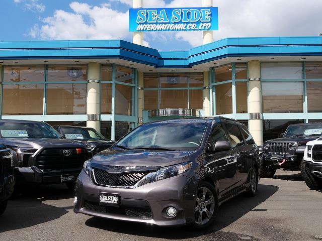 2014 Toyota Sienna SE Gunmetal Van for sale, Japanese used car export | GULJI TRADERS