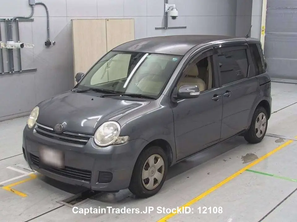 2009 Toyota Sienta GRAY Van for sale, Japanese used car export | GULJI TRADERS