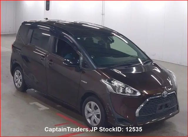 2018 Toyota Sienta - photo 1 2018 Toyota Sienta Brown Van for sale, Japanese used car export | GULJI TRADERS