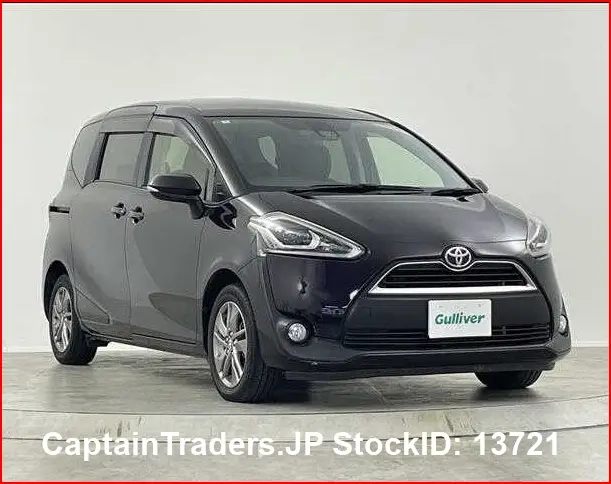 2018 Toyota Sienta - photo 1 2018 Toyota Sienta Purple Van for sale, Japanese used car export - photo 1 of 33 | GULJI TRADERS