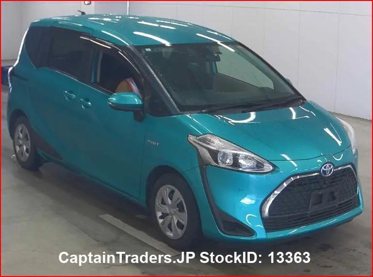 2019 Toyota Sienta - photo 1 2019 Toyota Sienta Green Van for sale, Japanese used car export - photo 1 of 11 | GULJI TRADERS
