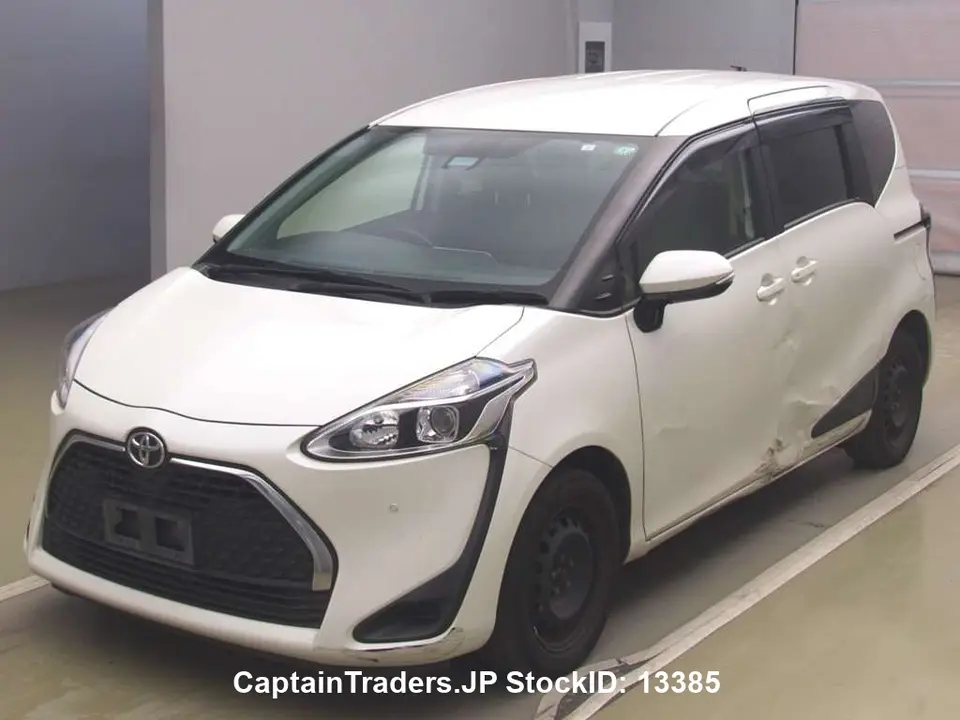 2019 Toyota Sienta Pearl Van for sale, Japanese used car export - photo 1 of 13 | GULJI TRADERS