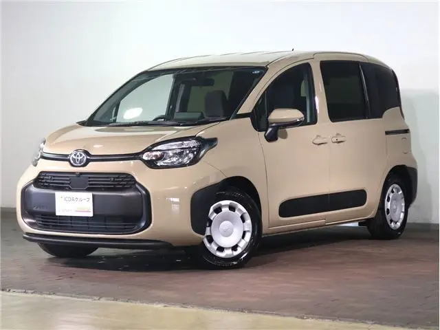 2026 Toyota Sienta Hybrid G ​​★ Genuine Memory Navigation TV ★ All-around Monitor ★ ETC 2.0 ★ Dashcam Brown Van for sale, Japanese used car export | GULJI TRADERS