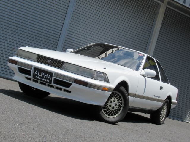 1986 Toyota Soarer GT-Twin Turbo White Coupe for sale, Japanese used car export | GULJI TRADING