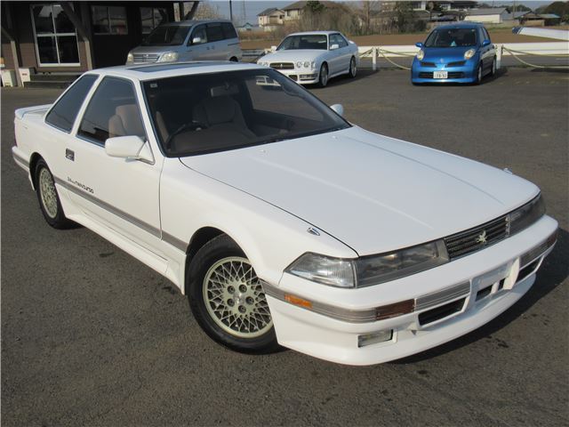 1988 Toyota Soarer 2.0GT Twin Turbo - photo 1 1988 Toyota Soarer 2.0GT Twin Turbo White Coupe for sale, Japanese used car export | GULJI TRADING