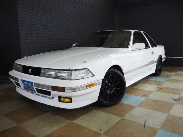 1989 Toyota Soarer 2.0GT-Twin Turbo (Late Model) White Coupe for sale, Japanese used car export | GULJI TRADERS