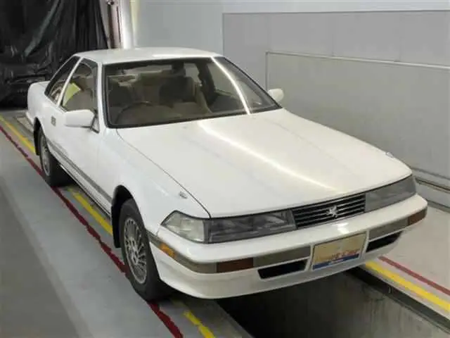1989 Toyota Soarer GT Twin Turbo L 2WD White Coupe for sale, Japanese used car export | GULJI TRADERS