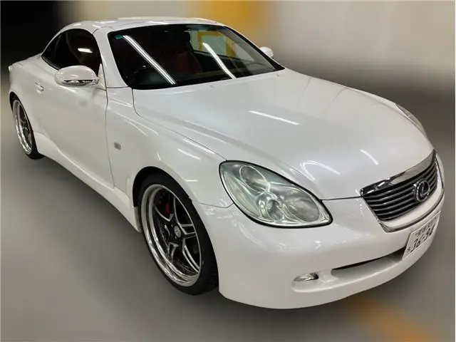 2003 Toyota Soarer 430SCV Noble Color Edition - photo 1 2003 Toyota Soarer 430SCV Noble Color Edition White Color changed Coupe for sale, Japanese used car export - photo 1 of 13 | GULJI TRADERS
