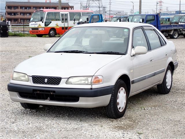 1996 Toyota Sprinter XE Vintage Pearl Sedan for sale, Japanese used car export | GULJI TRADERS