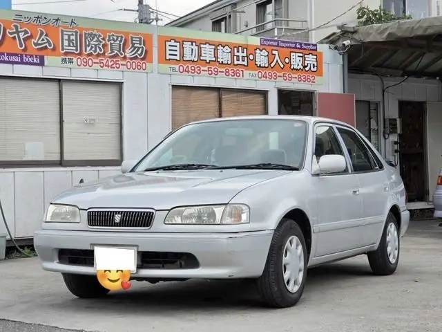 1997 Toyota Sprinter 1.5 XE Vintage Silver Sedan for sale, Japanese used car export - photo 1 of 70 | GULJI TRADERS
