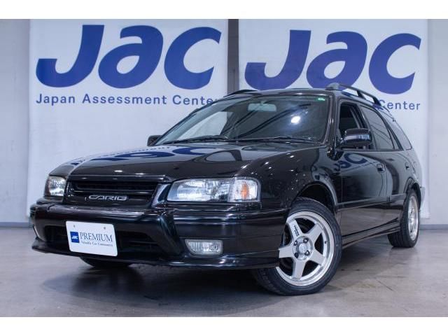 1997 Toyota Sprinter Carib BZ Touring PIAA 15AW Roof Black Sedan for sale, Japanese used car export | GULJI TRADERS