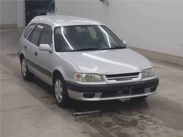 1999 Toyota Sprinter Carib S Touring Limited 4WD - photo 1 1999 Toyota Sprinter Carib S Touring Limited 4WD Silver Sedan for sale, Japanese used car export - photo 1 of 10 | GULJI TRADERS