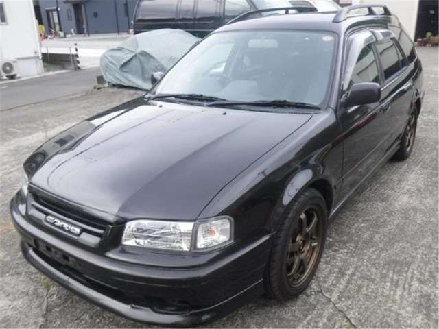 1999 Toyota Sprinter Carib BZ Touring - photo 1 1999 Toyota Sprinter Carib BZ Touring Black Sedan for sale, Japanese used car export | GULJI TRADERS