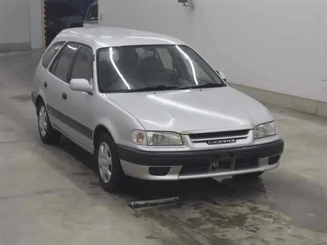 1999 Toyota Sprinter Carib S Touring Limited Silver Sedan for sale, Japanese used car export - photo 1 of 10 | GULJI TRADERS