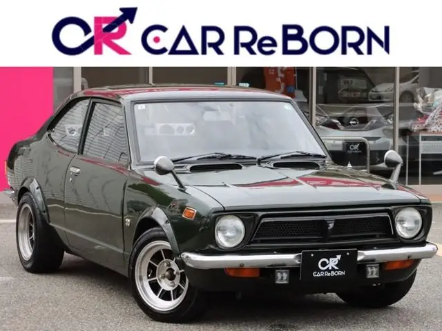 1973 Toyota Sprinter Trueno Green Coupe for sale, Japanese used car export | GULJI TRADERS