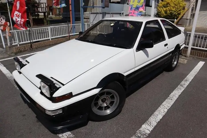 1984 Toyota Sprinter Trueno GT Apex White Coupe for sale, Japanese used car export - photo 1 of 24 | GULJI TRADERS