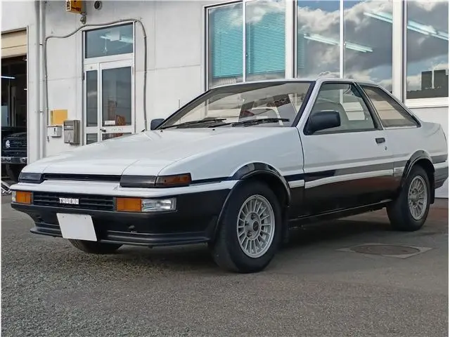 1985 Toyota Sprinter Trueno GT APEX late model - photo 1 1985 Toyota Sprinter Trueno GT APEX late model White Coupe for sale, Japanese used car export - photo 1 of 65 | GULJI TRADERS