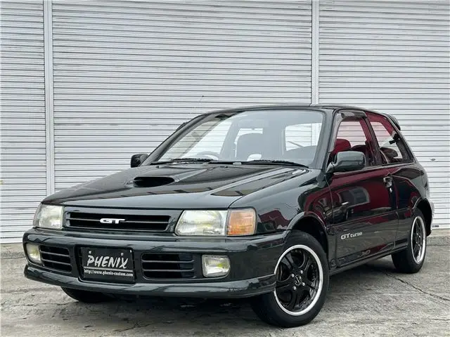 1990 Toyota Starlet GT Black Sedan for sale, Japanese used car export | GULJI TRADERS