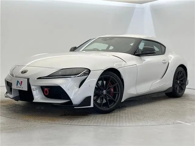 2024 Toyota Supra RZ White Coupe for sale, Japanese used car export | GULJI TRADERS