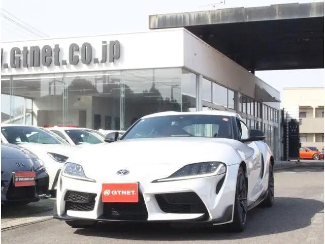 2024 Toyota Supra RZ DB06 6 speed MT White Coupe for sale, Japanese used car export | GULJI TRADERS
