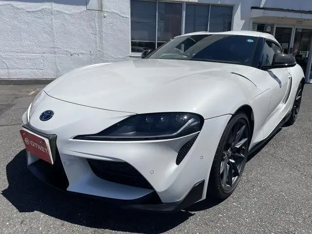 2024 Toyota Supra RZ White Coupe for sale, Japanese used car export | GULJI TRADERS