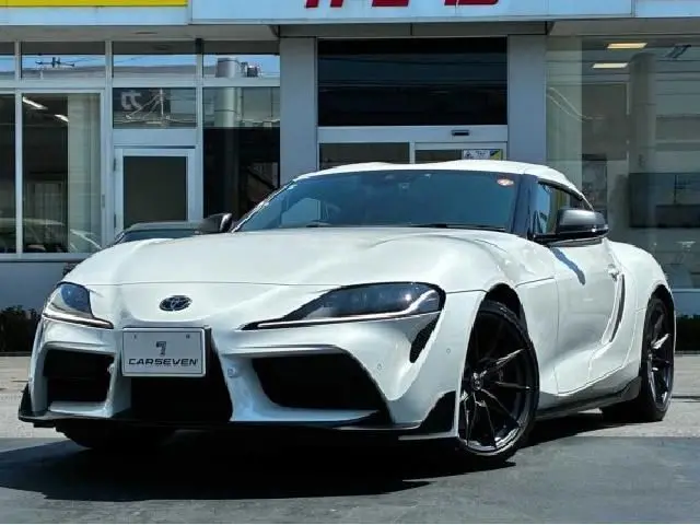 2024 Toyota Supra RZ - photo 1 2024 Toyota Supra RZ White Coupe for sale, Japanese used car export - photo 1 of 9 | GULJI TRADERS