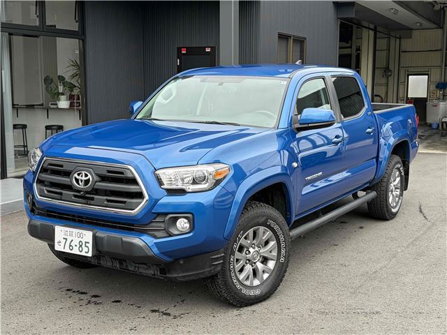2017 Toyota Tacoma - photo 1 2017 Toyota Tacoma Blue Truck for sale, Japanese used car export | GULJI TRADERS