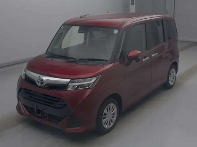 2020 Toyota Tank Welcabsha - photo 1 2020 Toyota Tank Welcabsha Red Van for sale, Japanese used car export | GULJI TRADERS