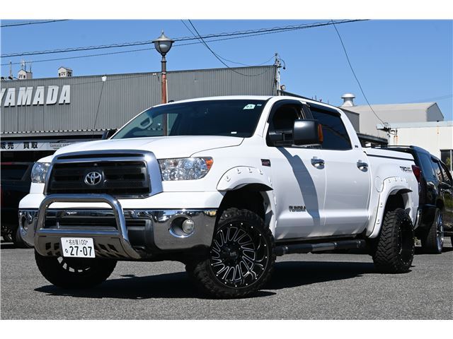 2009 Toyota Tundra SR5 4WD White Truck for sale, Japanese used car export | GULJI TRADERS
