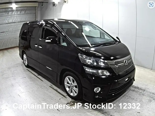 2012 Toyota Vellfire - photo 1 2012 Toyota Vellfire Black Van for sale, Japanese used car export | GULJI TRADERS