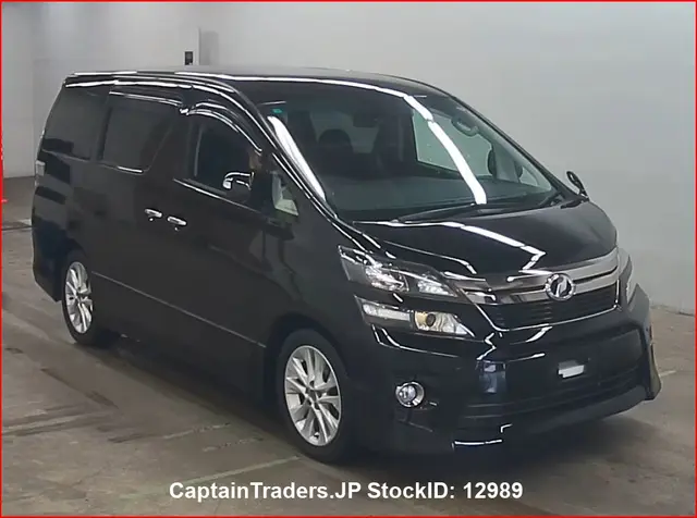 2014 Toyota Vellfire - photo 1 2014 Toyota Vellfire Black Van for sale, Japanese used car export | GULJI TRADERS